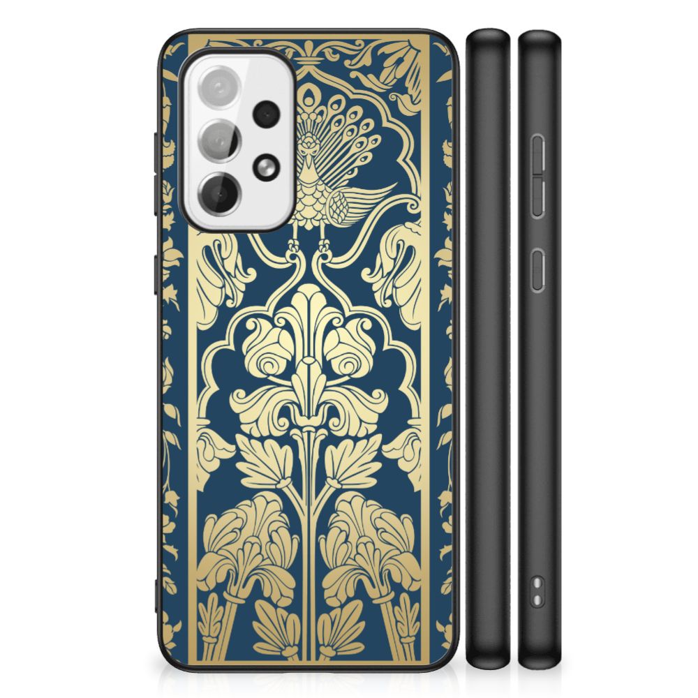 Samsung Galaxy A73 Bloemen Hoesje Beige Flowers B2C Telecom