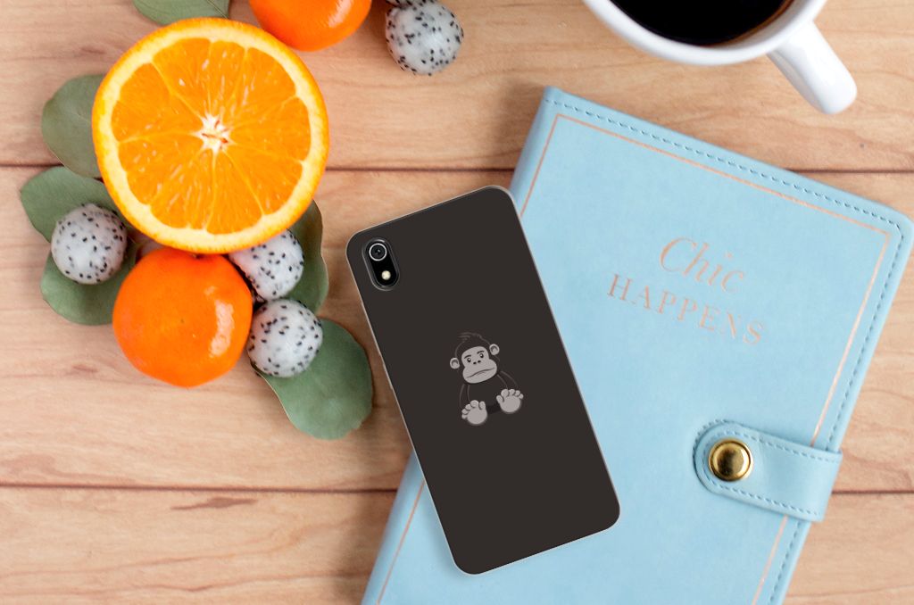 Xiaomi Redmi 7A Telefoonhoesje met Naam Gorilla