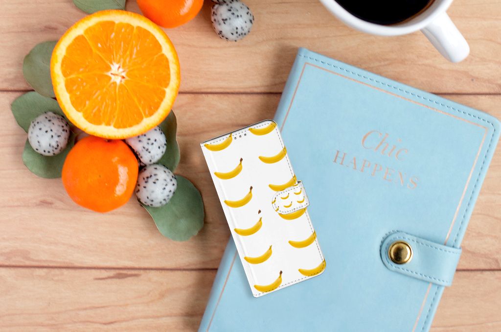 Motorola Moto G60 Book Cover Banana