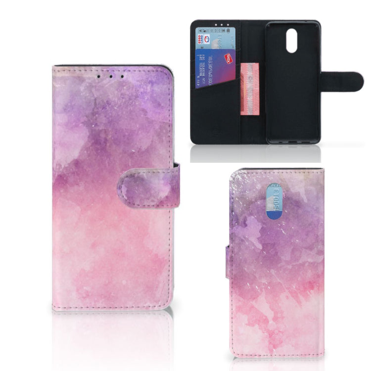 Hoesje Nokia 2.3 Pink Purple Paint