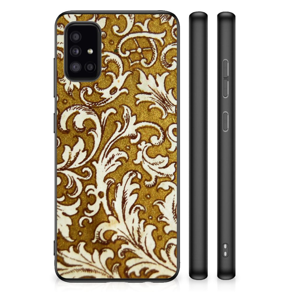 Hoesje TPU Samsung Galaxy A51 Barok Goud