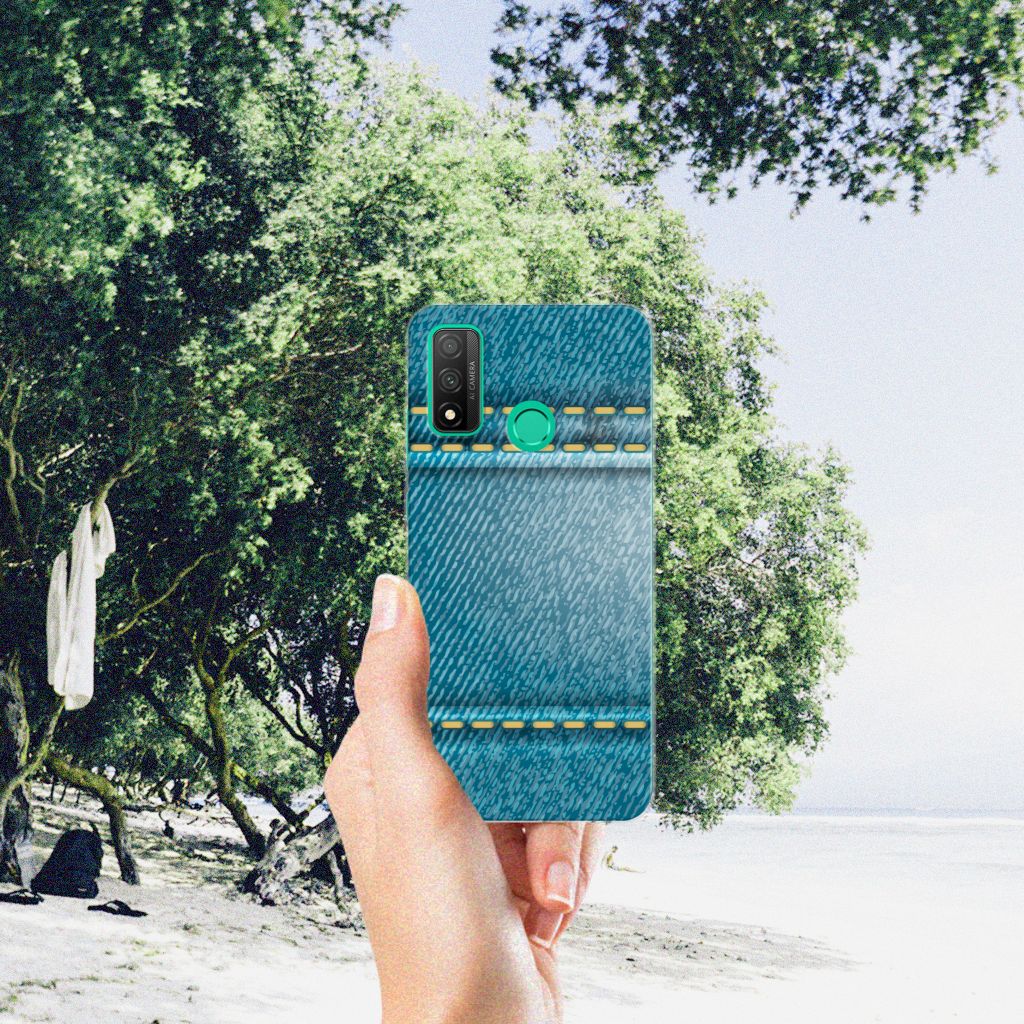 Huawei P Smart 2020 Silicone Back Cover Jeans B2C Telecom