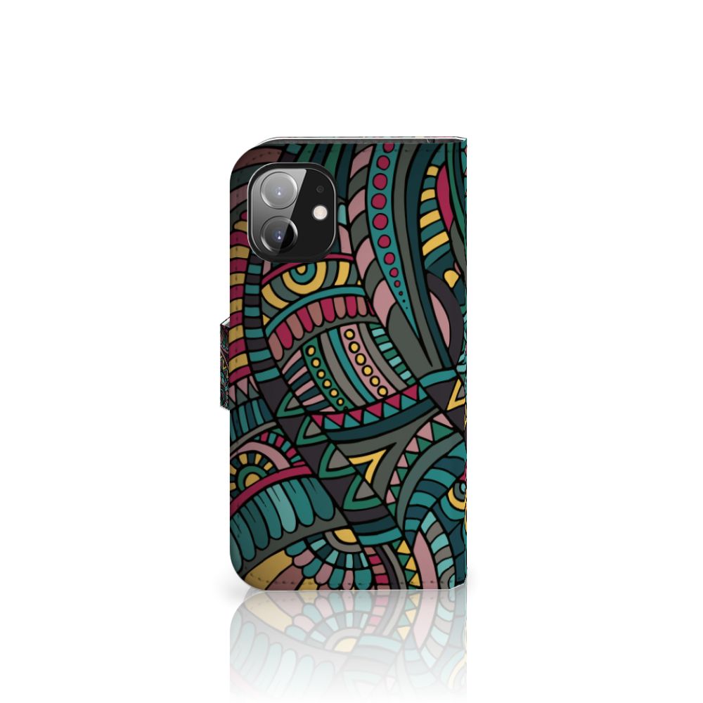 Apple iPhone 12 Mini Telefoon Hoesje Aztec