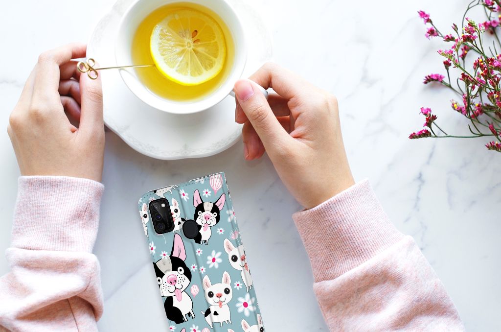 Samsung Galaxy M30s | M21 Hoesje maken Hondjes - B2C Telecom