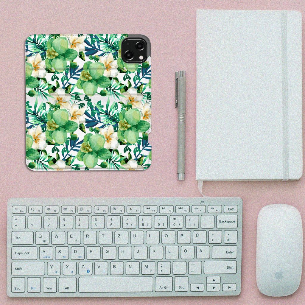 iPhone 13 Smart Cover Orchidee Groen