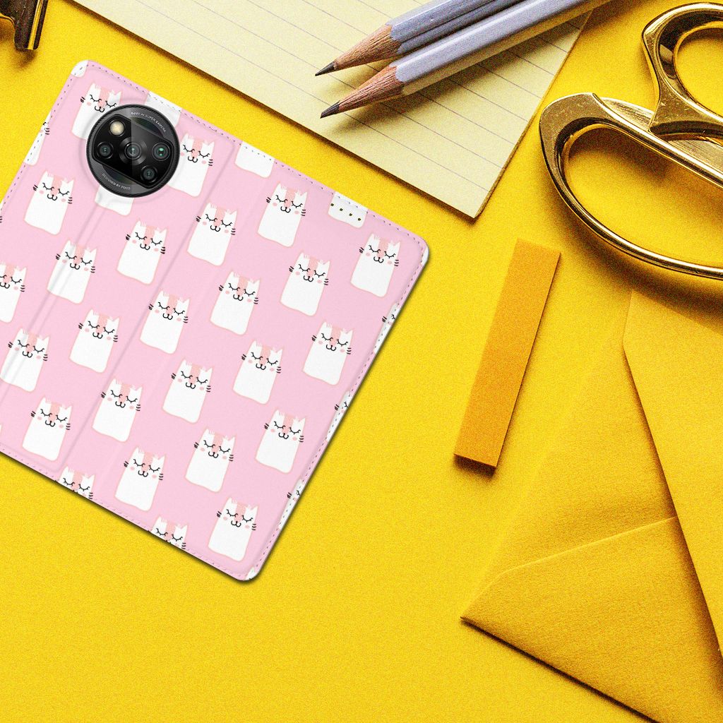 Xiaomi Poco X3 Pro | Poco X3 Hoesje maken Sleeping Cats - B2C Telecom