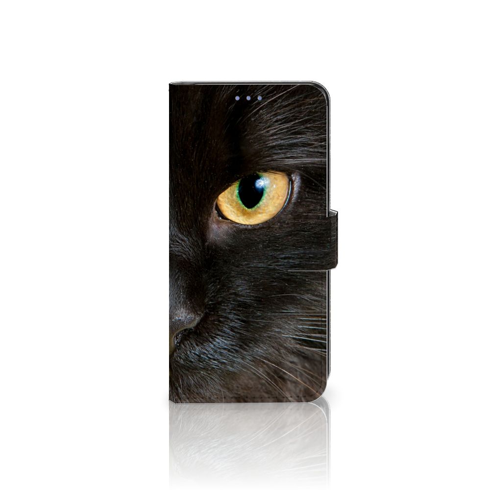 Xiaomi 12 | 12X Telefoonhoesje met Pasjes Zwarte Kat