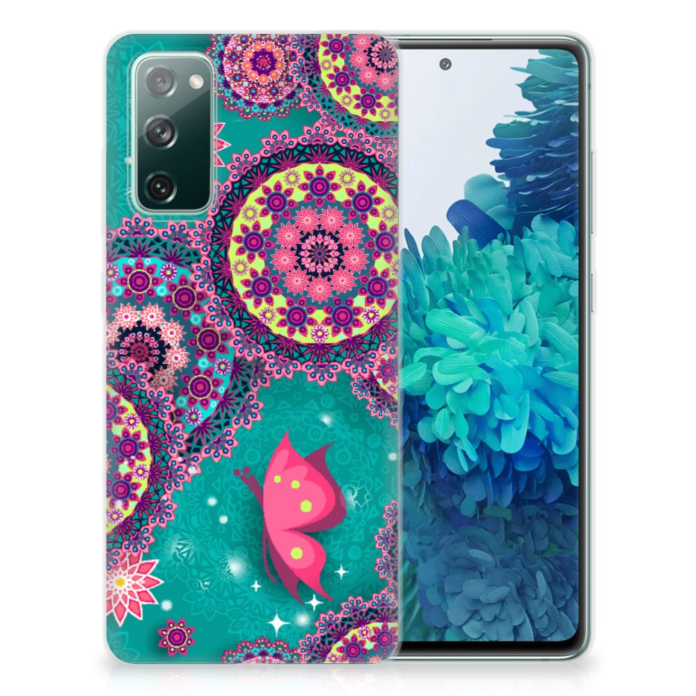 Samsung Galaxy S20 FE Hoesje maken Cirkels en Vlinders B2C Telecom