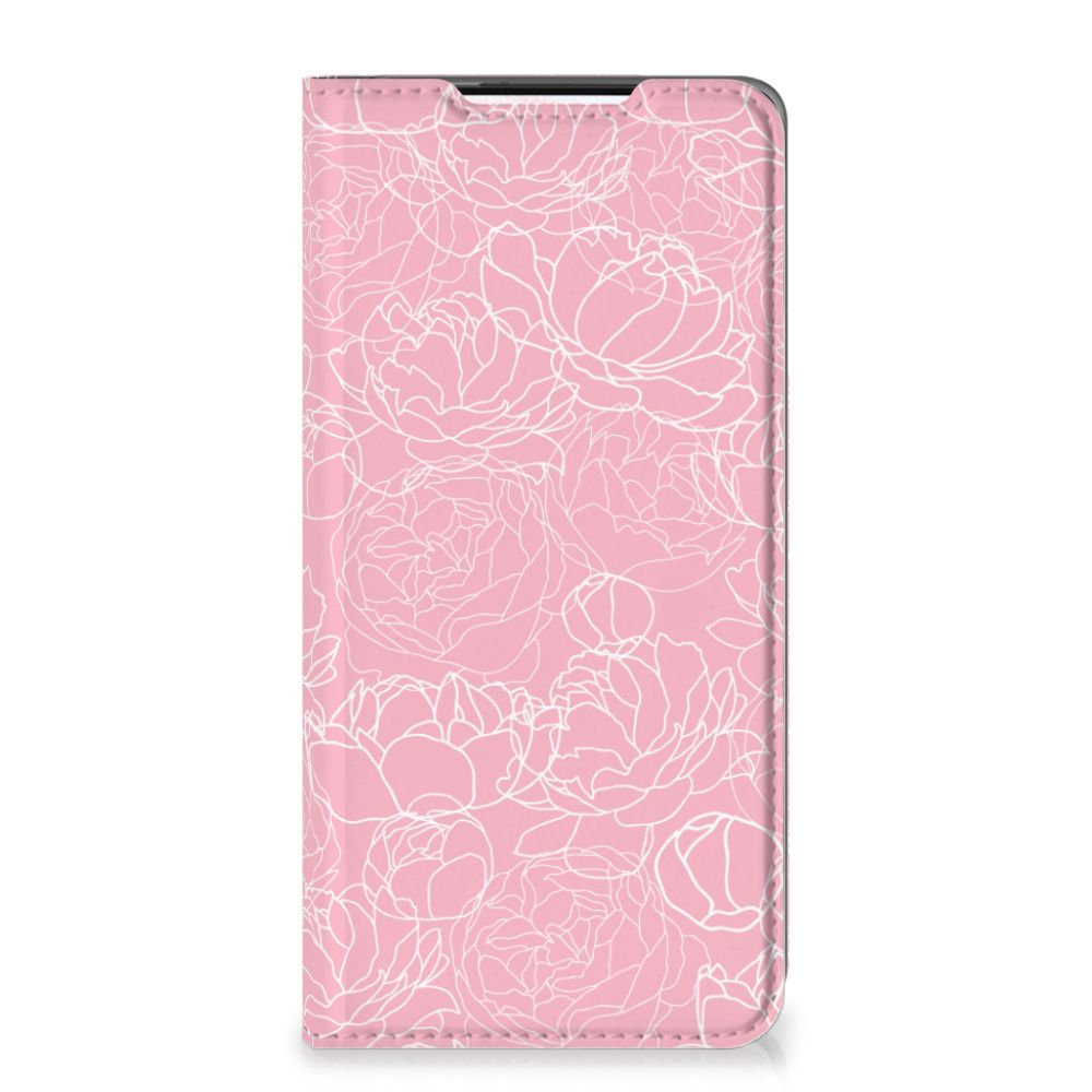 Samsung Galaxy S21 Smart Cover White Flowers - B2C Telecom