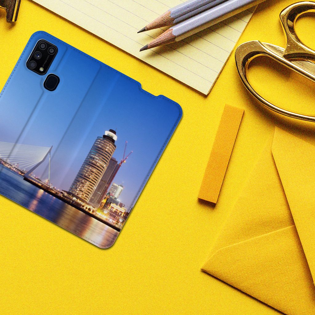 Samsung Galaxy M31 Book Cover Rotterdam - B2C Telecom