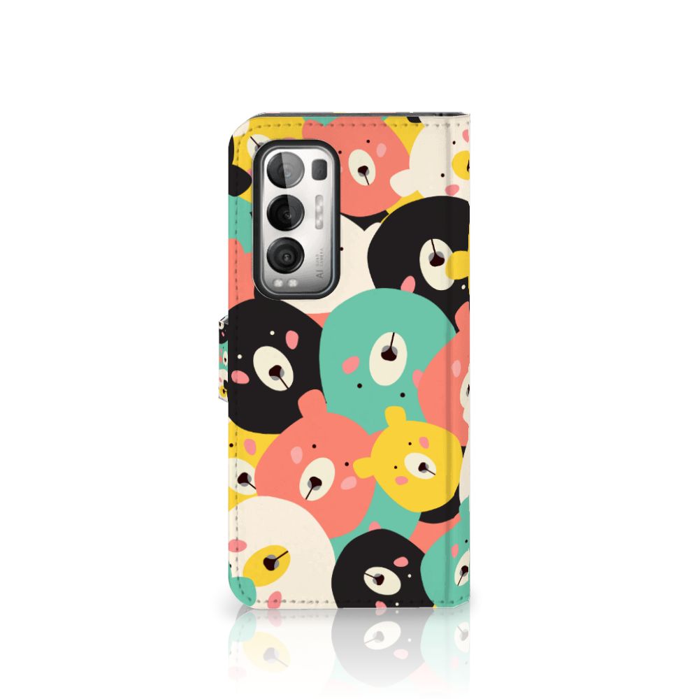 OPPO Find X3 Neo 5G Leuk Hoesje Bears