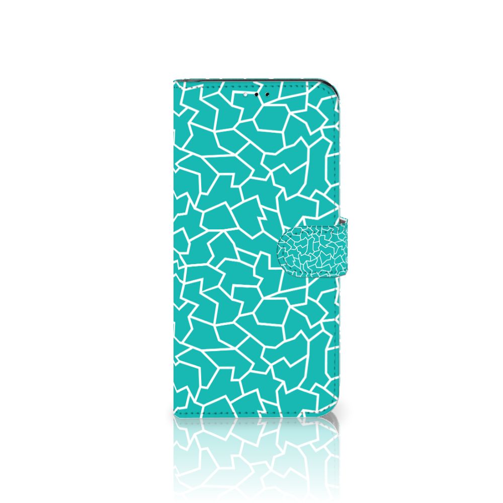 Samsung Galaxy A23 Hoesje Cracks Blue