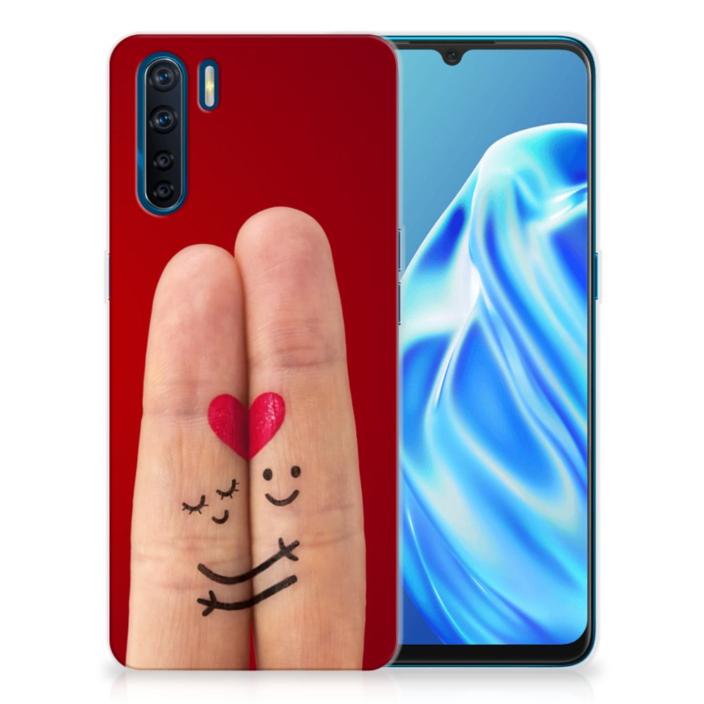 OPPO A91 Silicone Back Cover Liefde - Origineel Romantisch Cadeau B2C Telecom