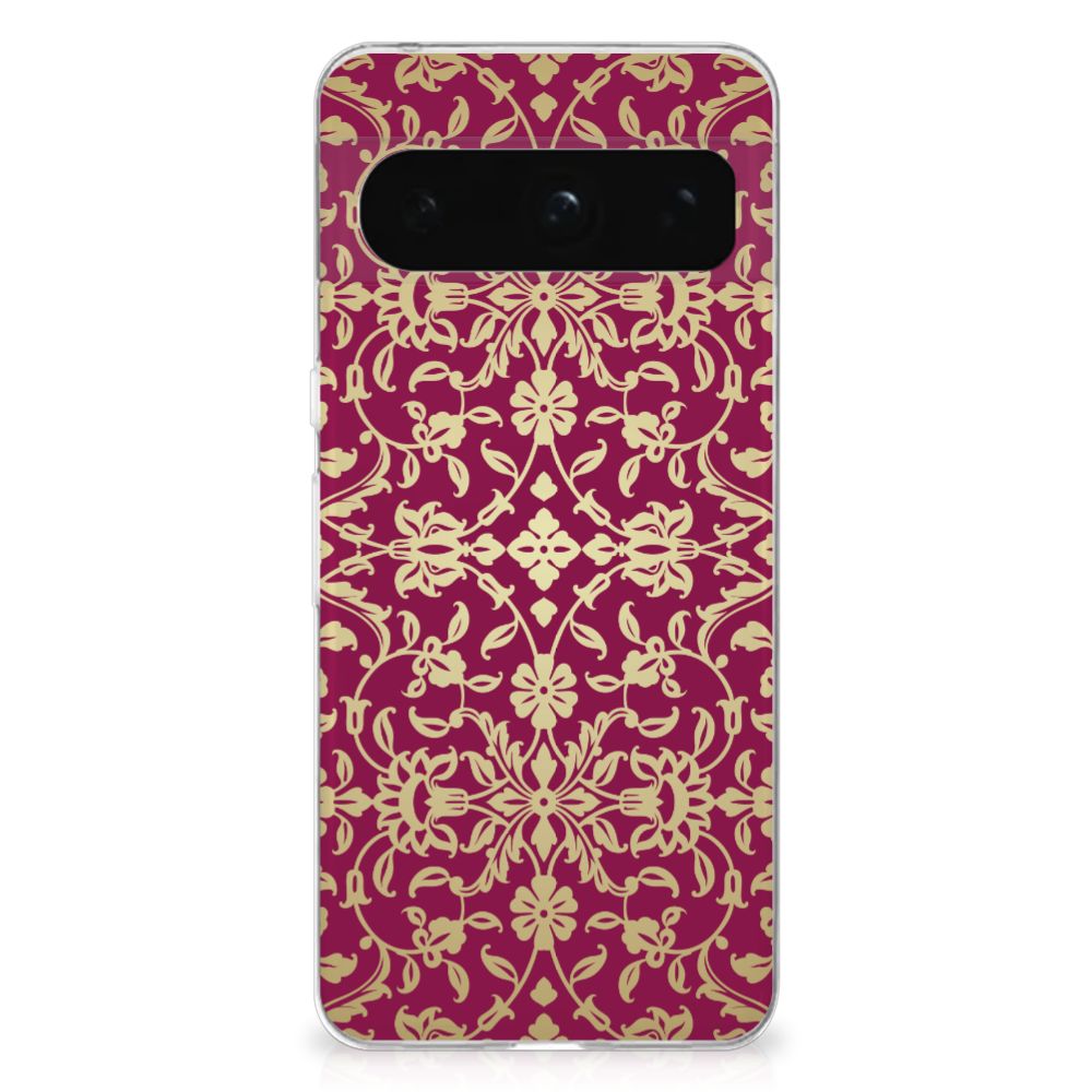 Siliconen Hoesje Google Pixel 8 Pro Barok Pink