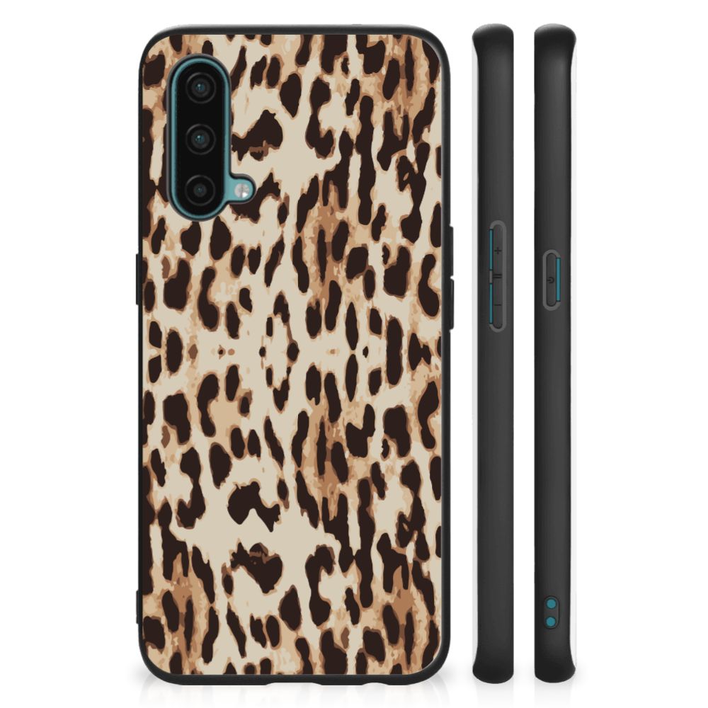 OnePlus Nord CE 5G Dierenprint Telefoonhoesje Leopard B2C Telecom