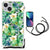 iPhone 14 Plus Case Orchidee Groen