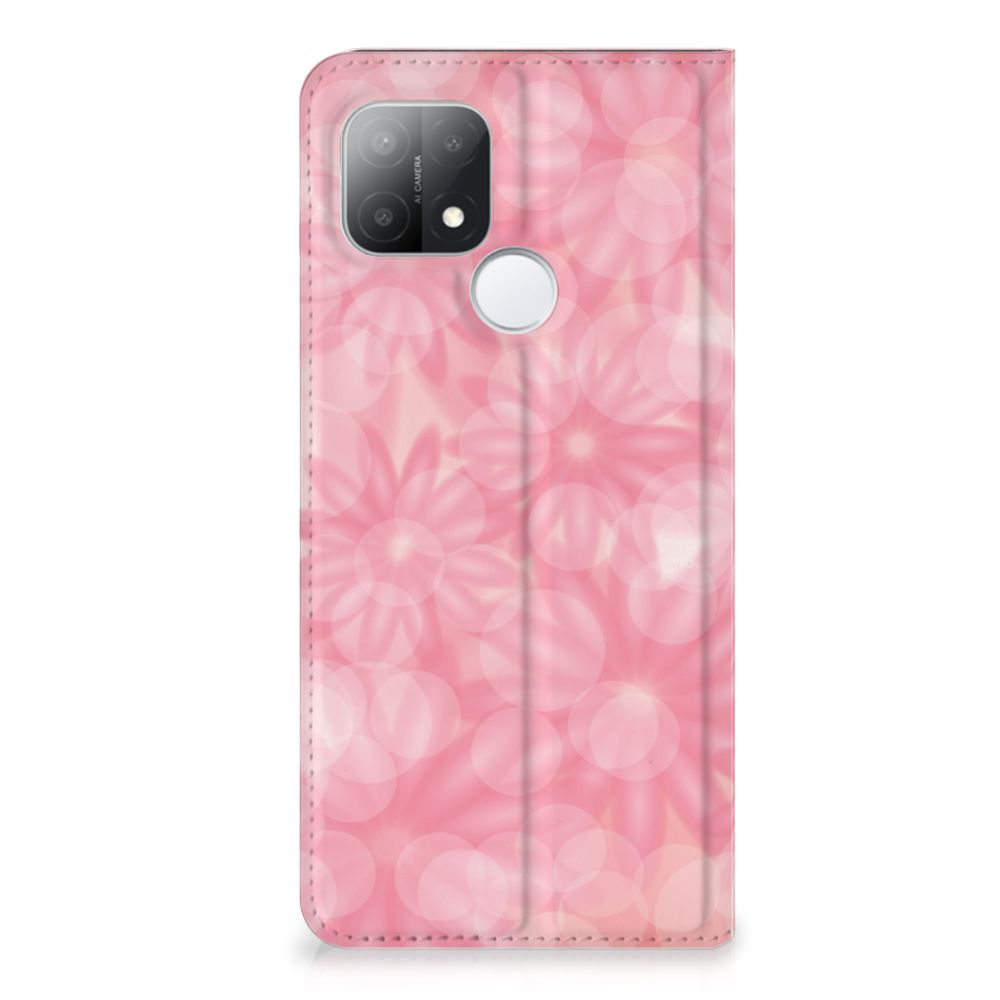OPPO A15 Smart Cover Spring Flowers - B2C Telecom