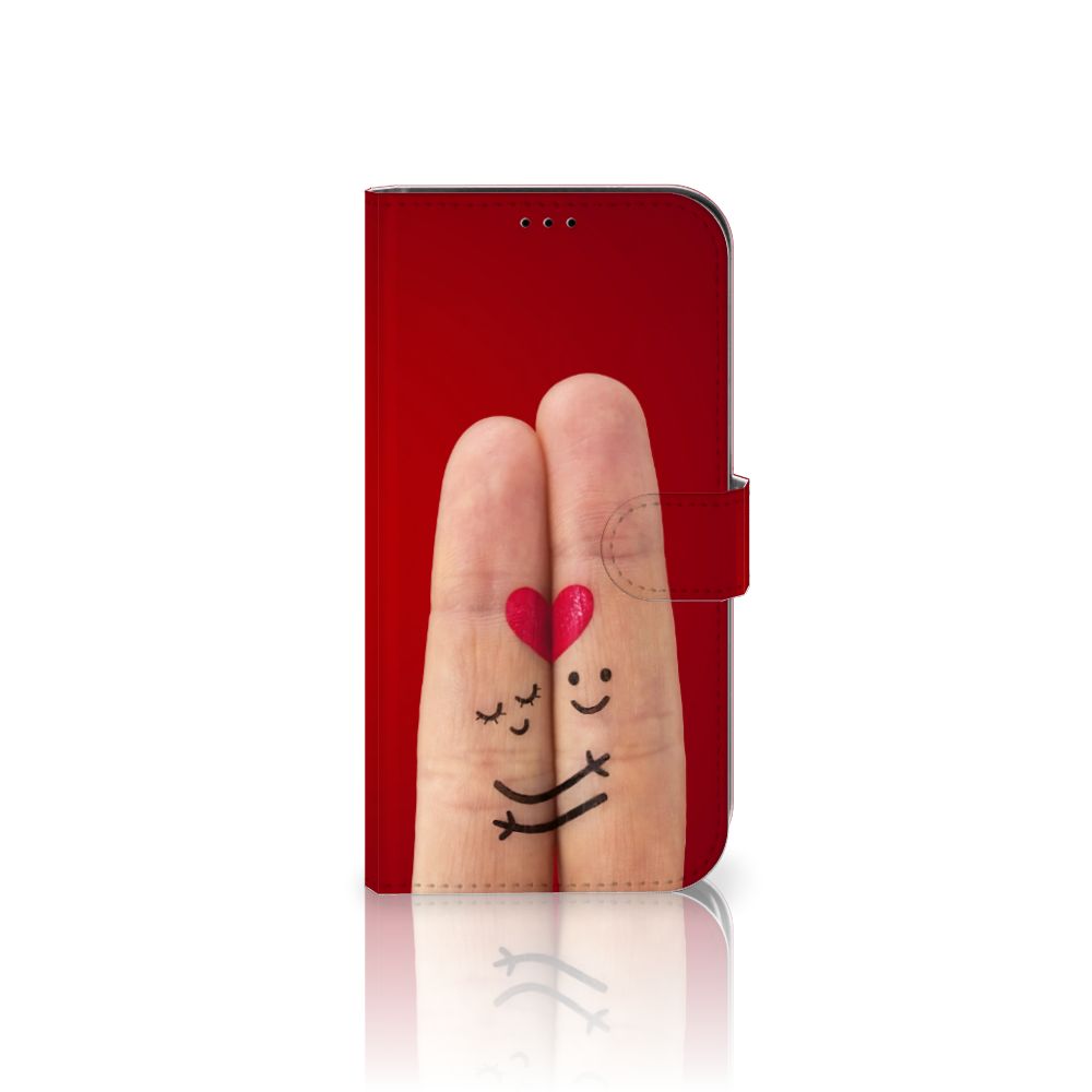 iPhone 13 Pro Max Wallet Case met Pasjes Liefde - Origineel Romantisch Cadeau