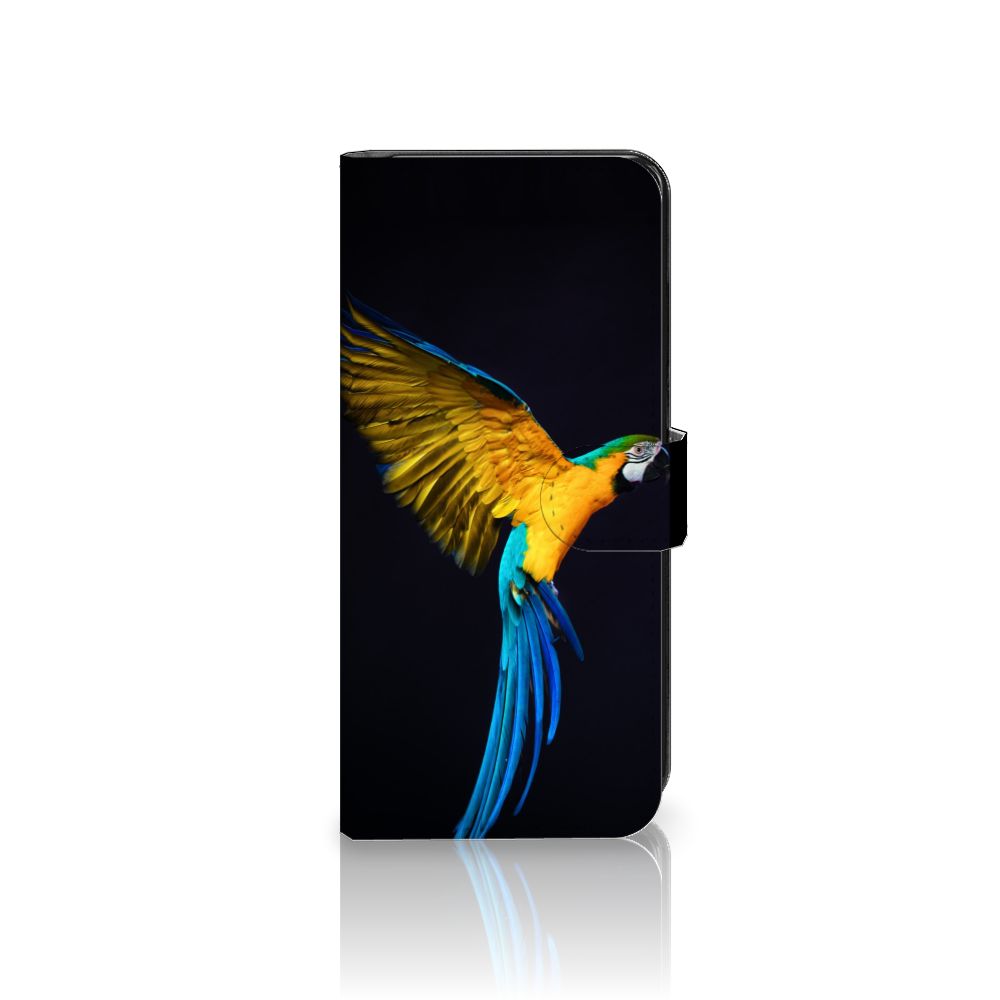 OPPO Reno8 Telefoonhoesje met Pasjes Papegaai