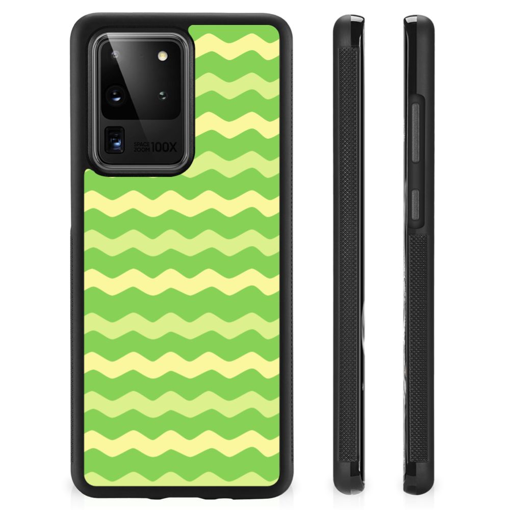 Samsung Galaxy S20 Ultra Bumper Case Waves Green B2C Telecom