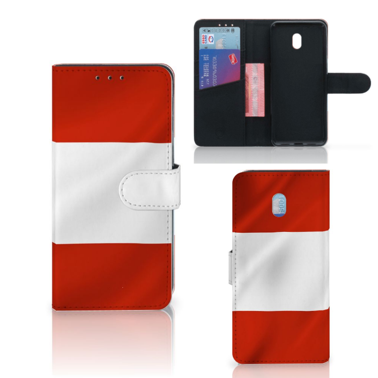 Xiaomi Redmi 8A Bookstyle Case Oostenrijk