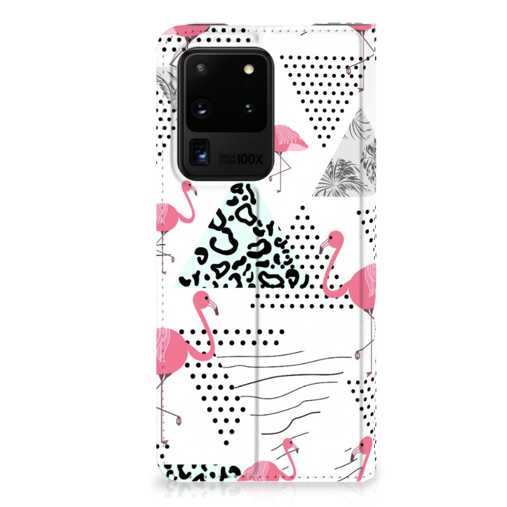 Samsung Galaxy S20 Ultra Hoesje maken Flamingo Triangle - B2C Telecom