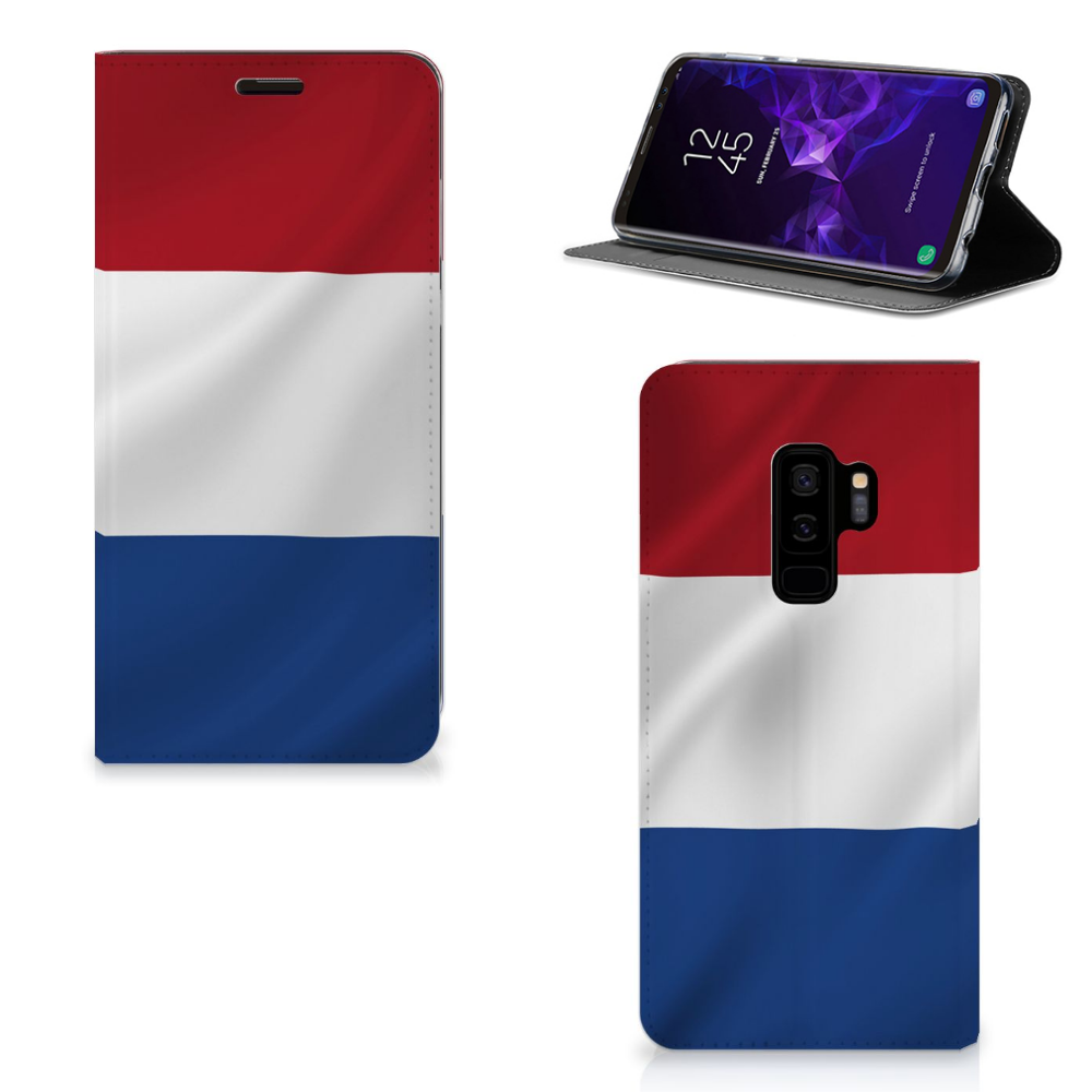 Samsung Galaxy S9 Plus Standcase Nederlandse Vlag - B2C Telecom