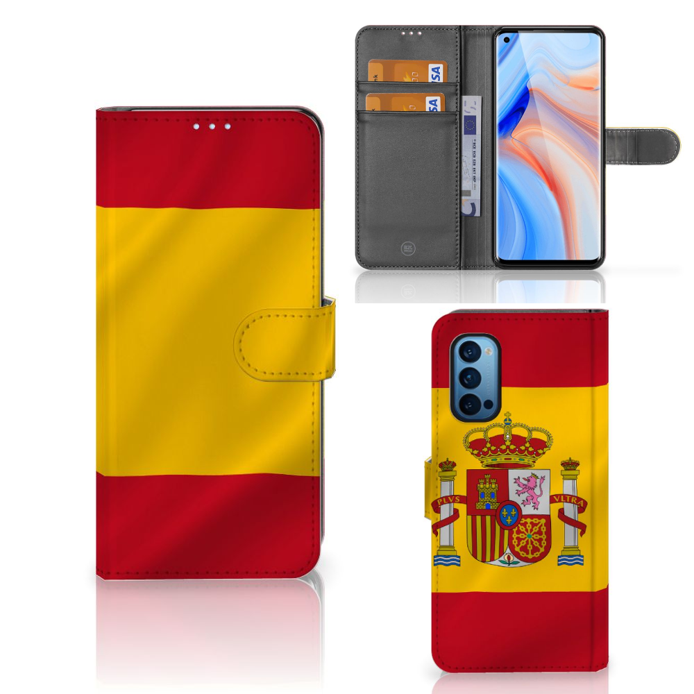OPPO Reno 4 Pro 5G Bookstyle Case Spanje