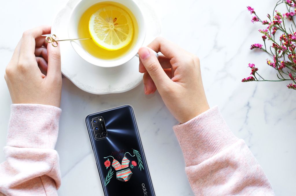 OPPO A52 | A72 Telefoonhoesje met Naam Boho Summer B2C Telecom