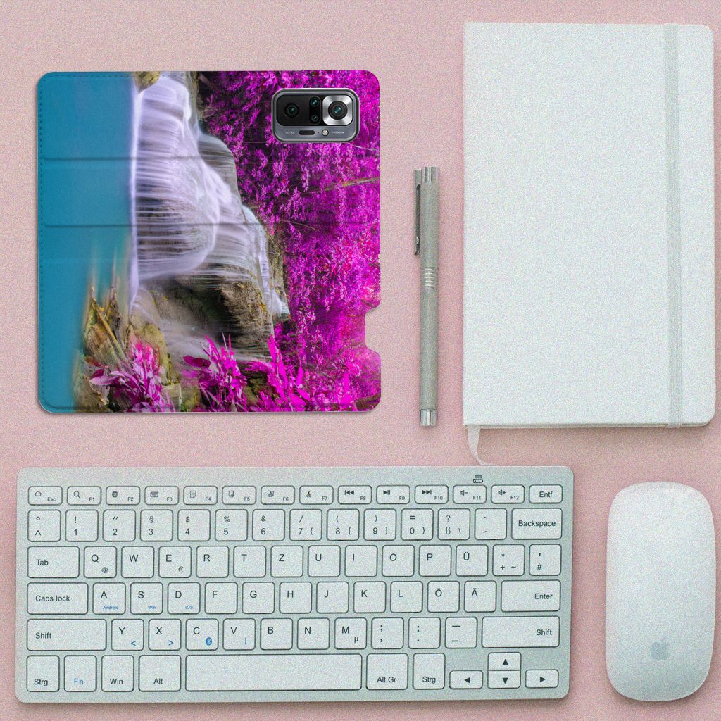 Xiaomi Redmi Note 10 Pro Book Cover Waterval - B2C Telecom