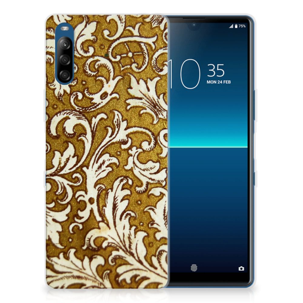 Siliconen Hoesje Sony Xperia L4 Barok Goud