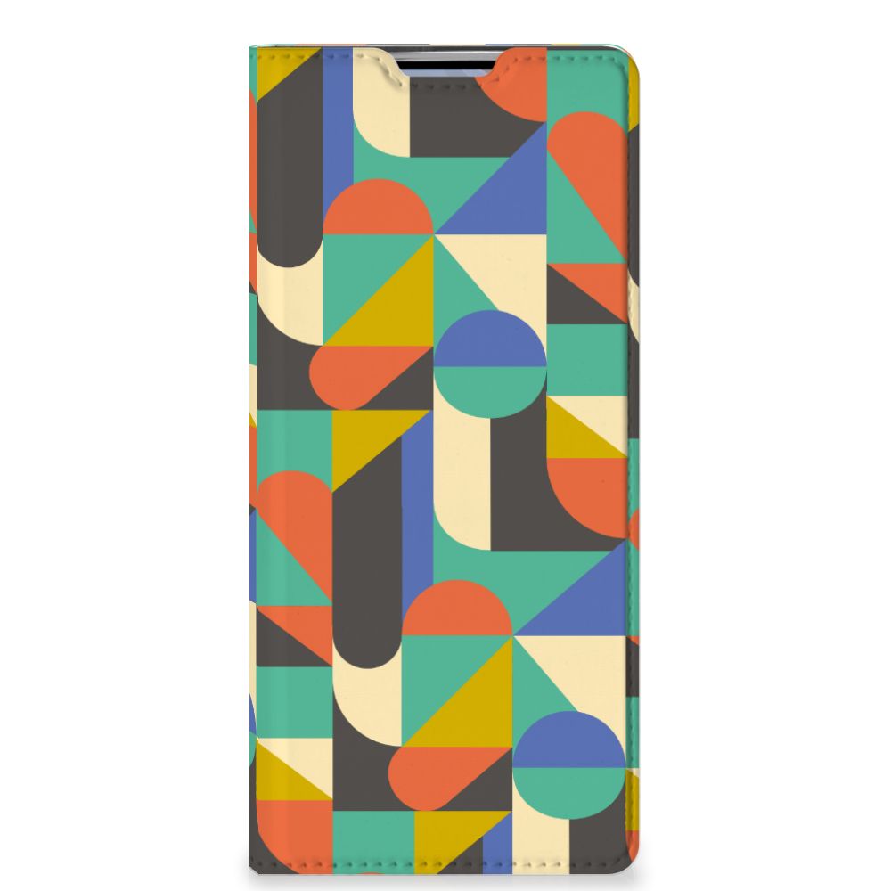 OPPO Find X3 Neo Hoesje met Magneet Funky Retro - B2C Telecom