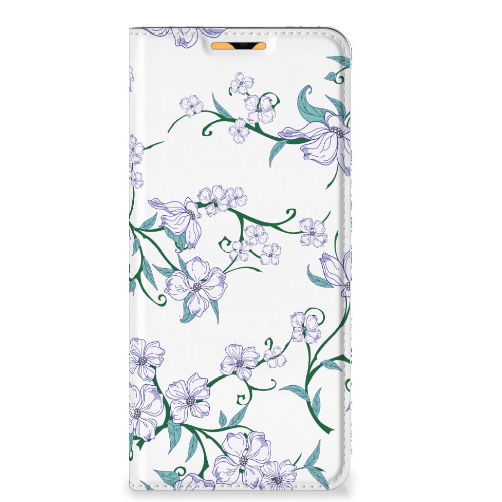 OPPO A15 Uniek Smart Cover Blossom White - B2C Telecom