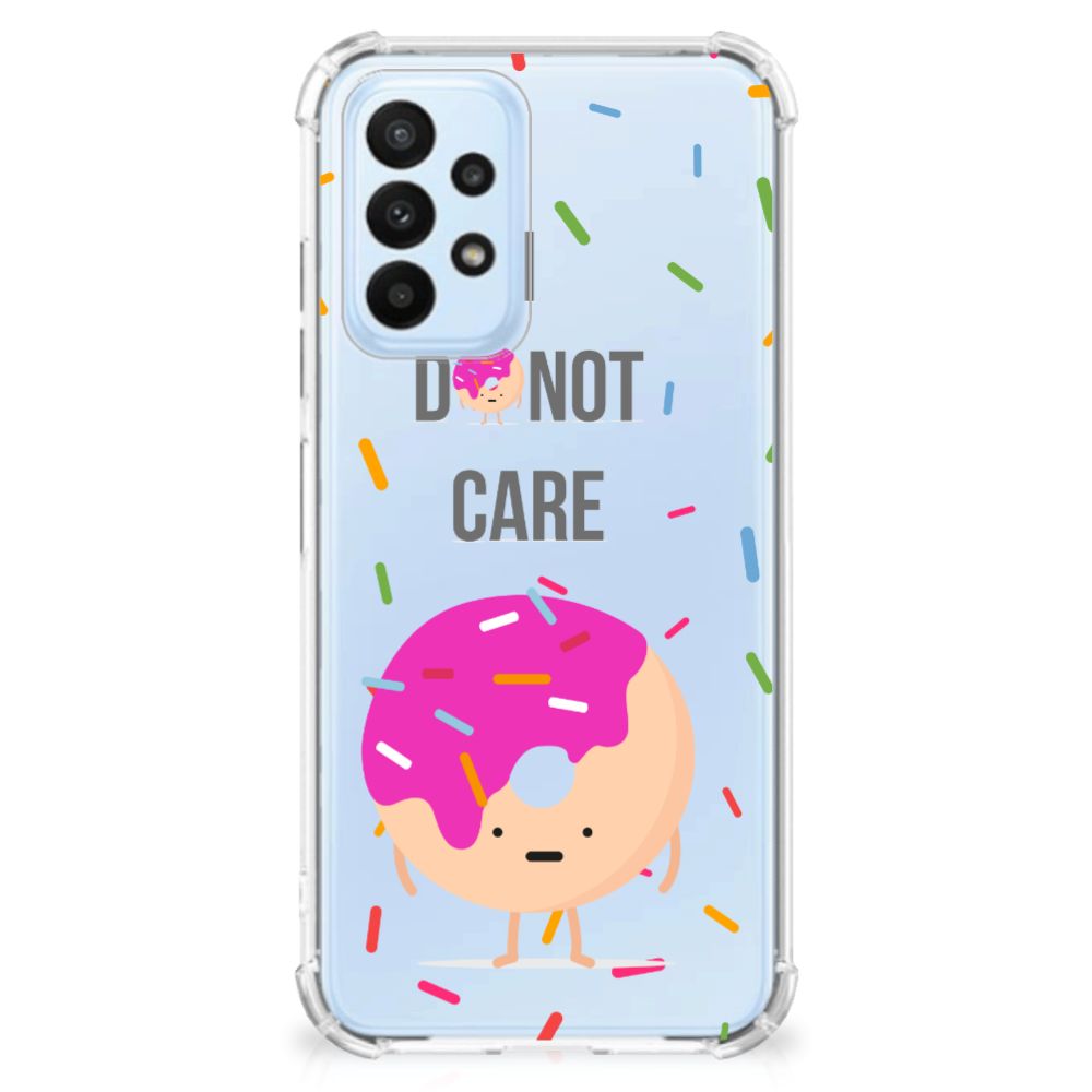 Samsung Galaxy A23 Beschermhoes Donut Roze - B2C Telecom