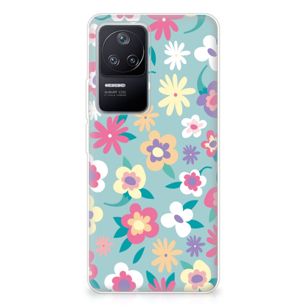 Xiaomi Poco F4 TPU Case Flower Power