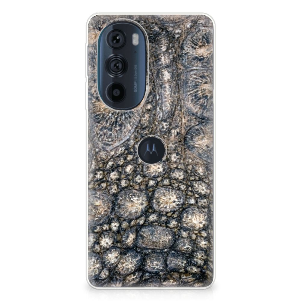 Motorola Edge 30 Pro TPU Hoesje Krokodillenprint B2C Telecom