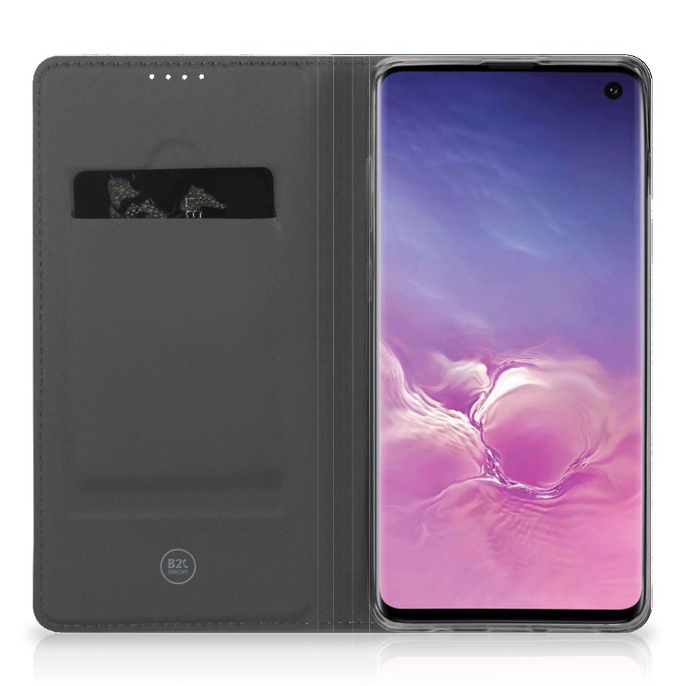 Samsung Galaxy S10 Stand Case Sea in Space