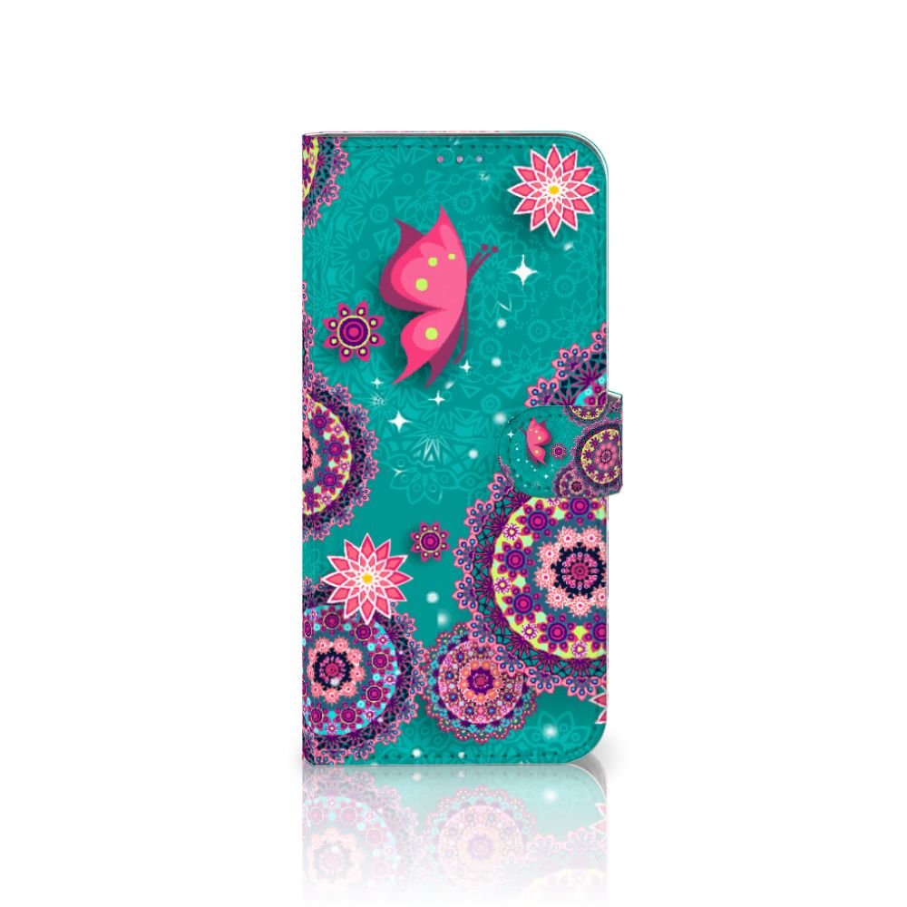Motorola Moto G60s Hoesje Cirkels en Vlinders