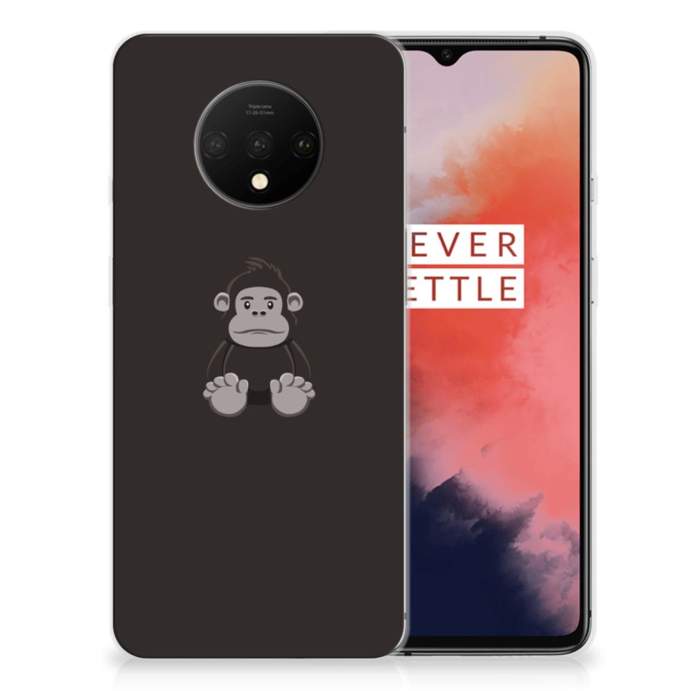 OnePlus 7T Telefoonhoesje met Naam Gorilla