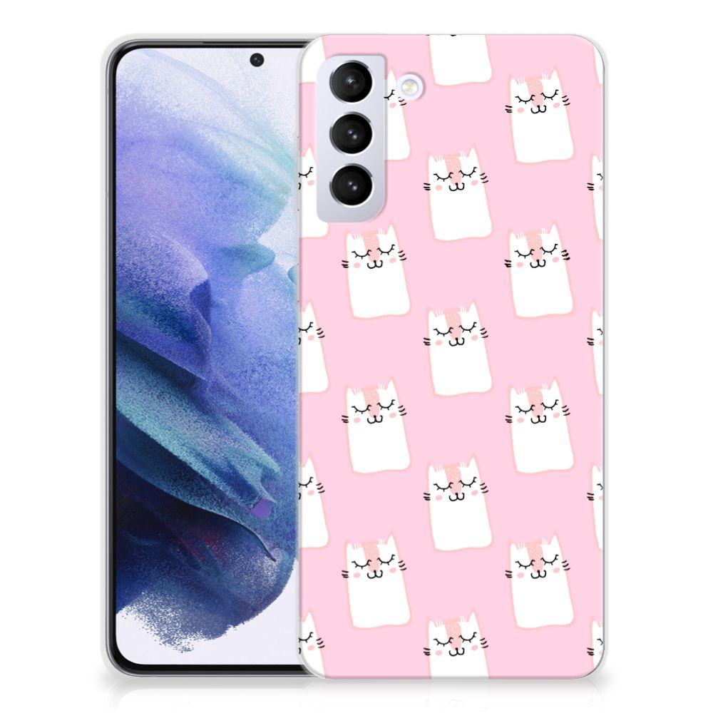 Samsung Galaxy S21 Plus TPU Hoesje Sleeping Cats B2C Telecom