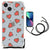 iPhone 14 Plus Doorzichtige Silicone Hoesje Hearts