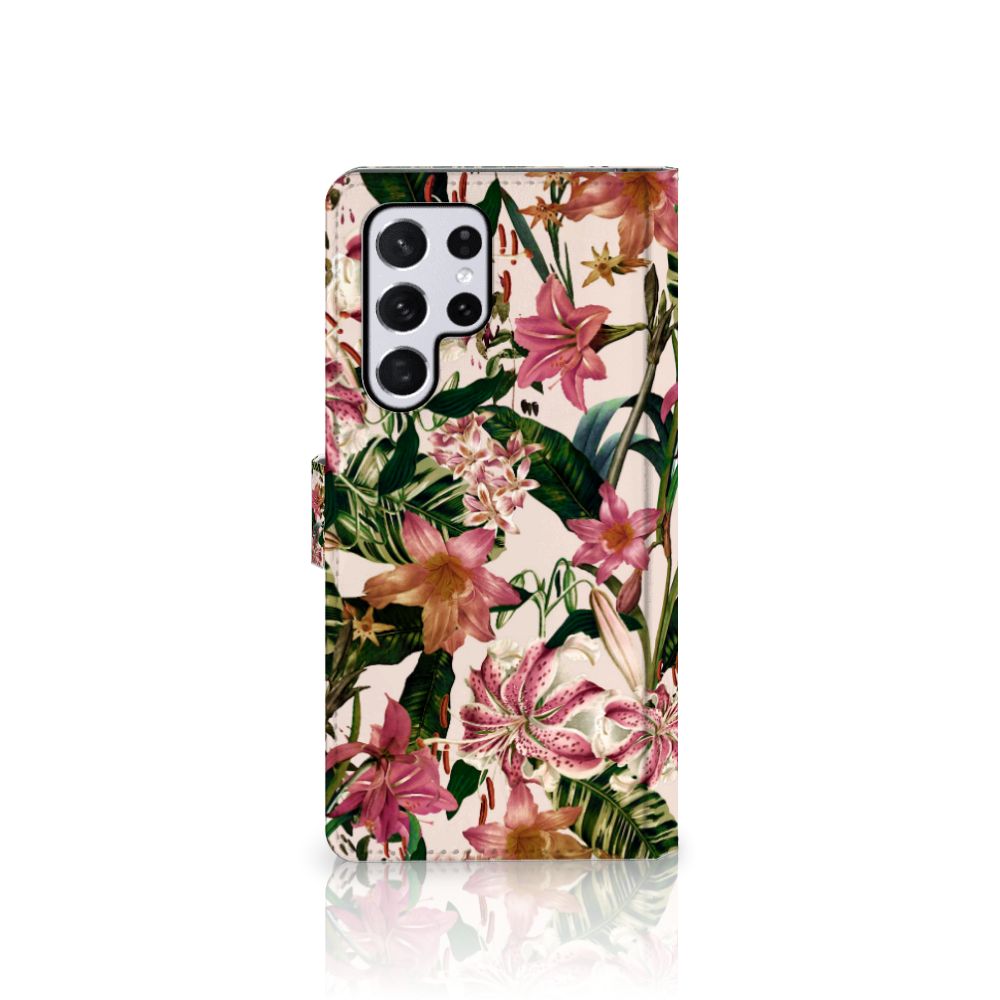 Samsung Galaxy S22 Ultra Hoesje Flowers