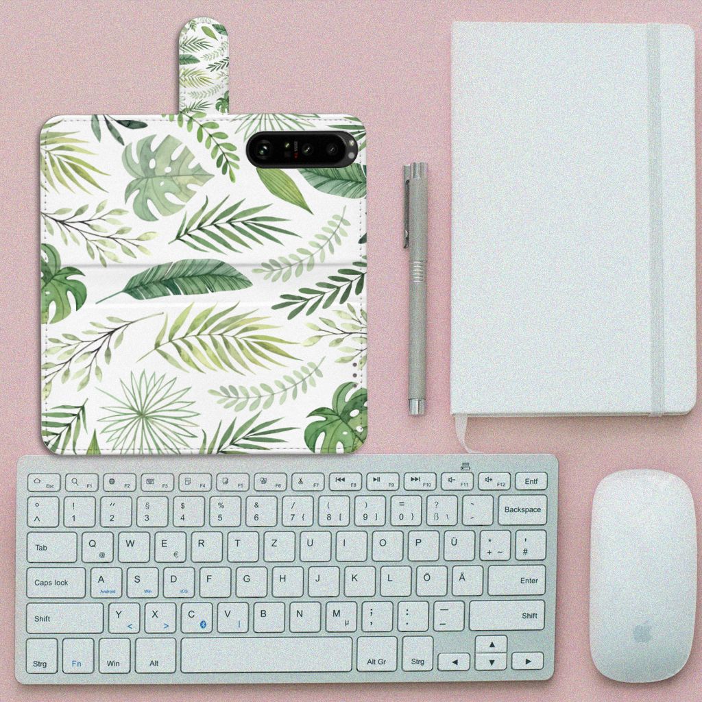 Sony Xperia 1 III Hoesje Leaves