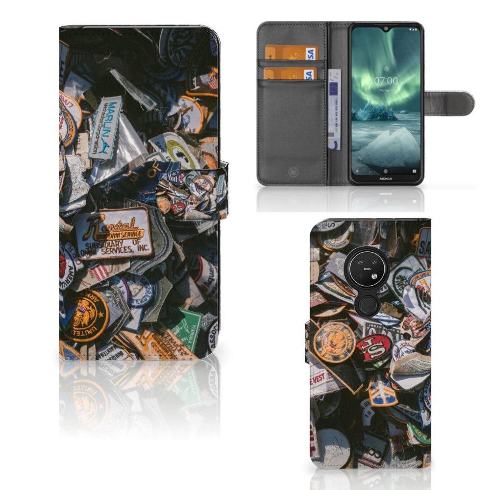 Nokia 7.2 | Nokia 6.2 Telefoonhoesje met foto Badges