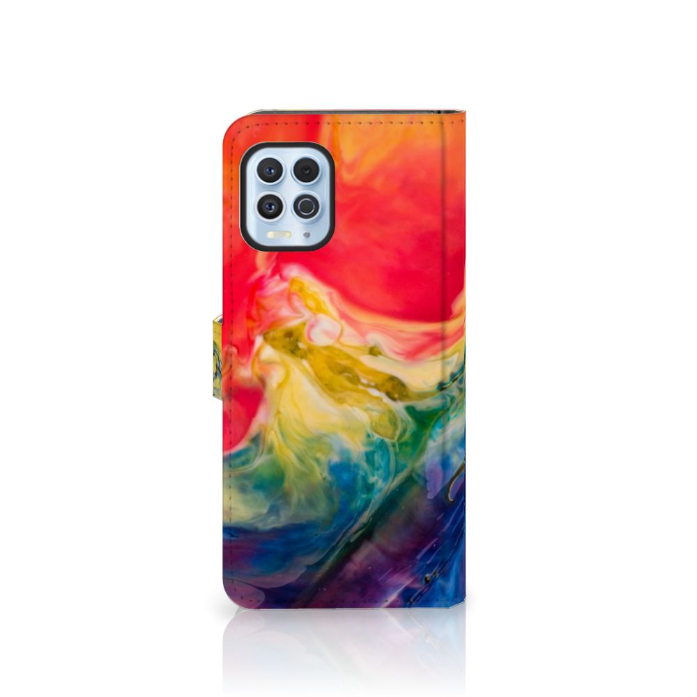 Hoesje Motorola Moto G100 Watercolor Dark