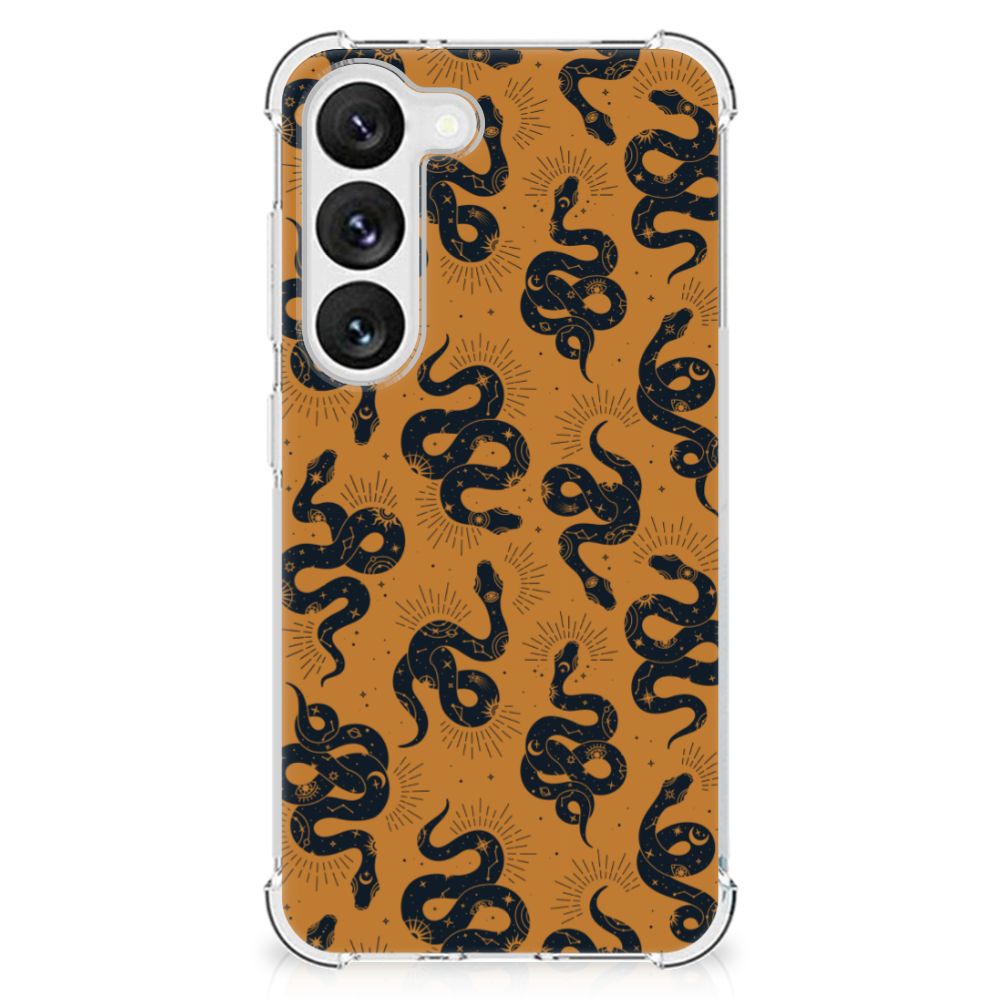 Case Anti-shock voor Samsung Galaxy S23 Snakes B2C Telecom