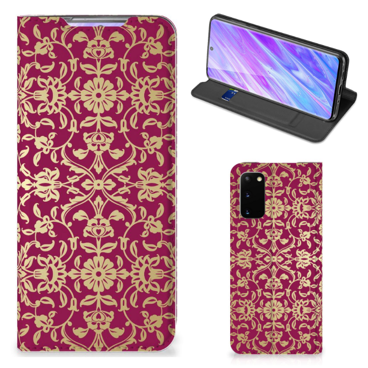 Telefoon Hoesje Samsung Galaxy S20 Barok Pink - B2C Telecom