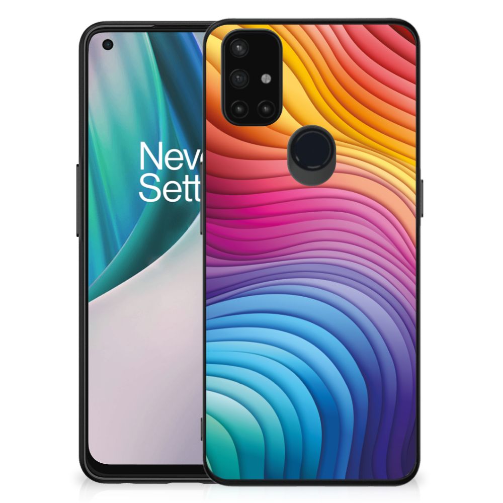 Backcover voor OnePlus Nord N10 5G Regenboog