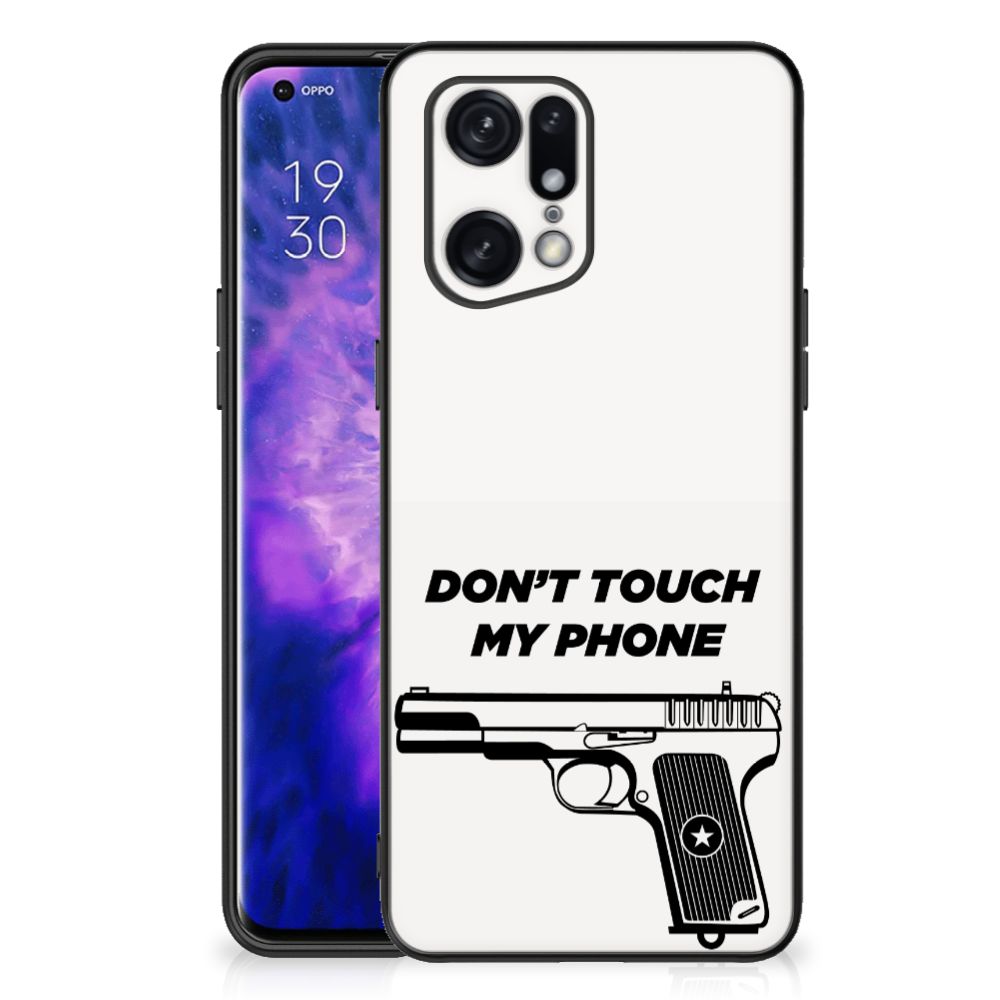 OPPO Find X5 Pro Telefoon Hoesje Pistol DTMP