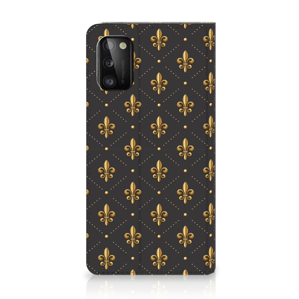 Samsung Galaxy A41 Hoesje met Magneet Franse Lelie - B2C Telecom
